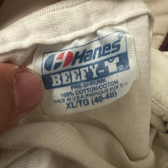 Vintage 1992 hanes beefy tee UCSC Stenvenson college shirt - Picture 5 of 6